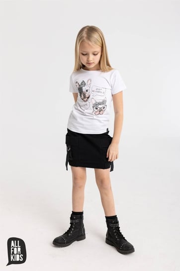 All For Kids T-Shirt Buldog Biel - 152-158 All For Kids