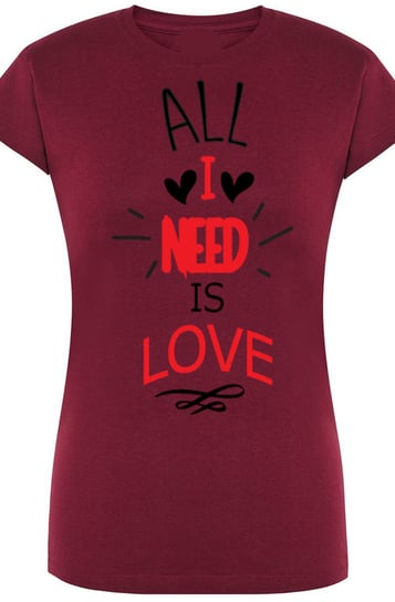 All I Need Is Love Walentynk T-Shirt r.S Inna marka