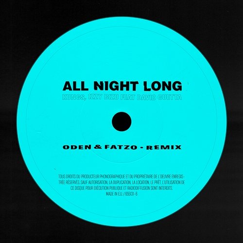 All Night Long Kungs, Izzy Bizu feat. David Guetta