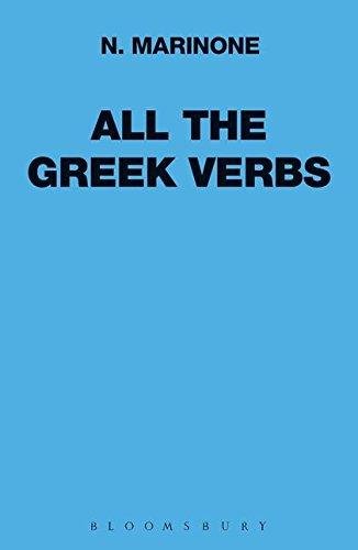 All the Greek Verbs Marinone N.