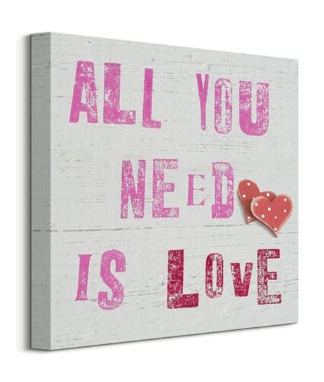 All You Need Is Love - obraz na płótnie Pyramid International