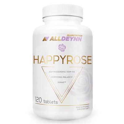 Alldeynn Happyrose, Suplement Diety, 120 Tabletek Allnutrition