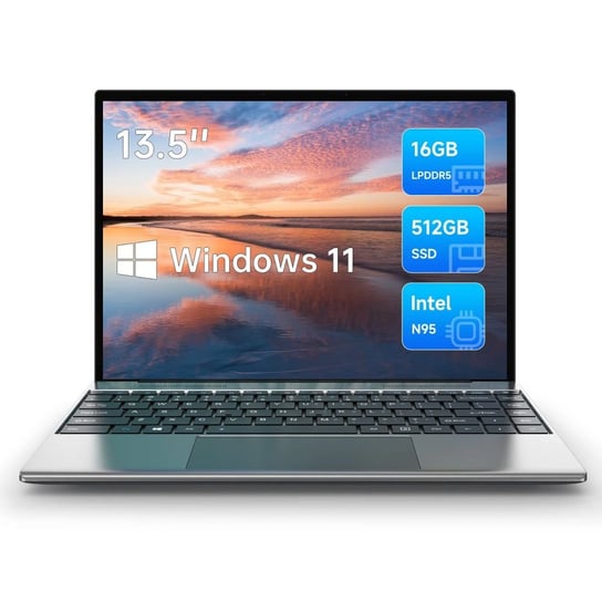 Alldocube Gt Book13 Plus - Najlepszy Laptop 13.5" Z Windows 11 16G+512G - Szary Alldocube