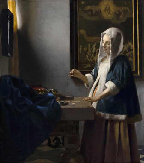 Allegory of the Catholic Faith, Jan Vermeer - plakat 42x59,4 cm Galeria Plakatu