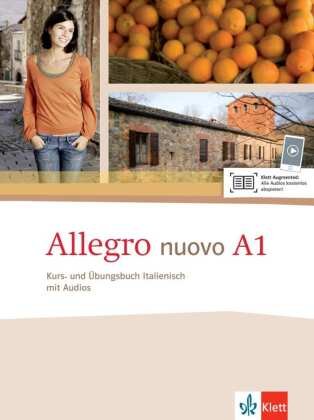Allegro nuovo A1 Kurs- und Übungsbuch + Audio-CD Klett Sprachen Gmbh