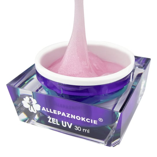 Allepaznokcie Żel do paznokci budujący Jelly Pink Shine 30 ml AllePaznokcie