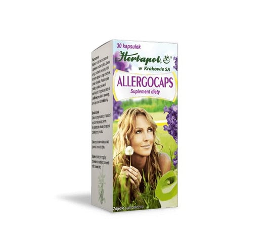 Allergocaps, suplement diety, 30 kapsułek Herbapol