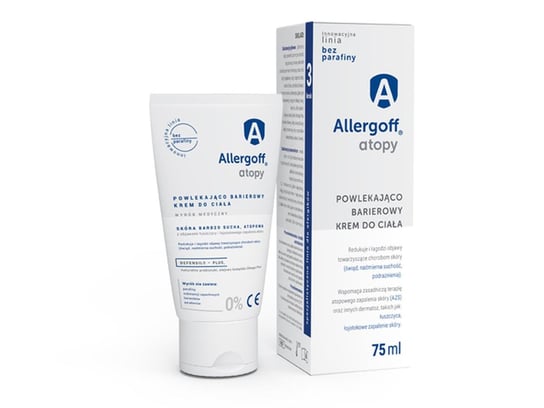 Allergoff, powlekająco barierowy krem do ciała, 75 ml Allergoff