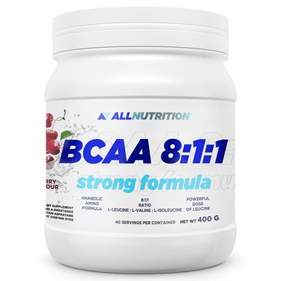 Allnutrition Bcaa 8:1:1 Strong Formula 400g Cytryna Allnutrition