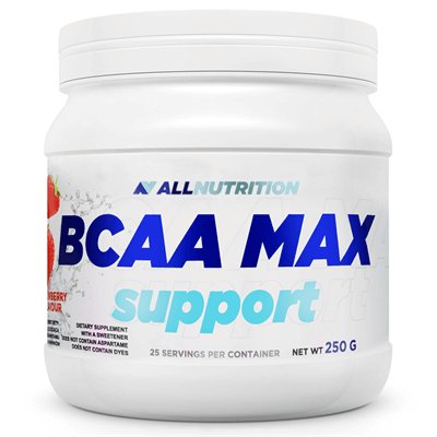 Allnutrition Bcaa Max Support 250g Truskawka Allnutrition