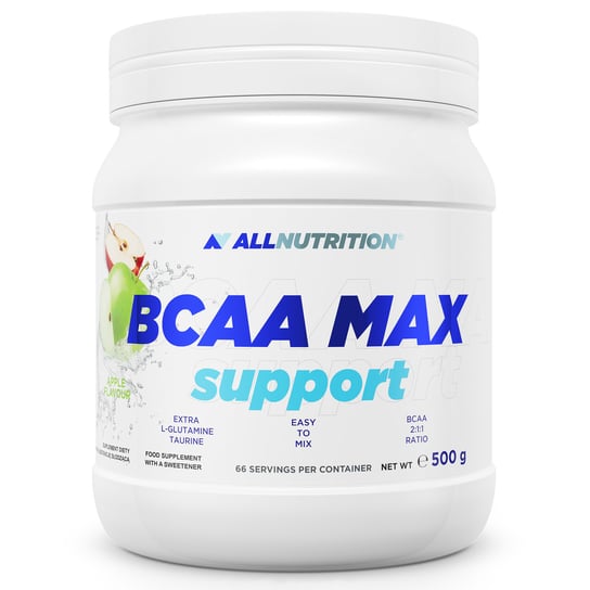 Allnutrition Bcaa Max Support - 500G JABŁKO Allnutrition