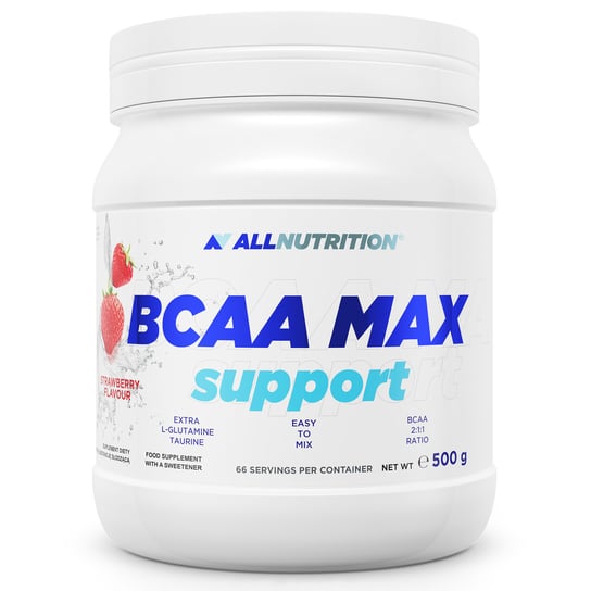 Allnutrition Bcaa Max Support - 500G TRUSKAWKA Allnutrition