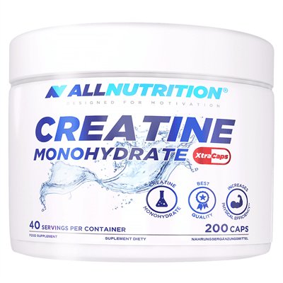 Allnutrition Creatine Monohydrate Xtracaps 200 Kapsułek Allnutrition