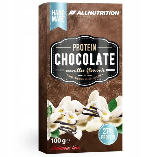 Allnutrition, czekolada biała z wanilią, 100 g Allnutrition