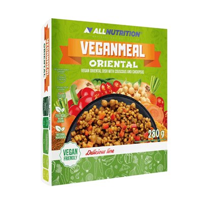 Allnutrition, danie Veganmeal Oriental kuskus z ciecierzycą i warzywami, 280 g Allnutrition
