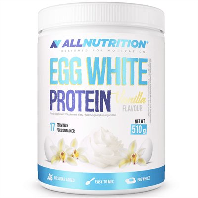 Allnutrition Egg White Protein 510G Vanilla Allnutrition