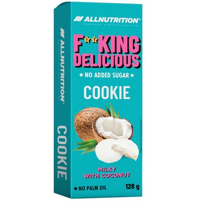 ALLNUTRITION FITKING COOKIE MILKY WITH COCONUT 128G Allnutrition