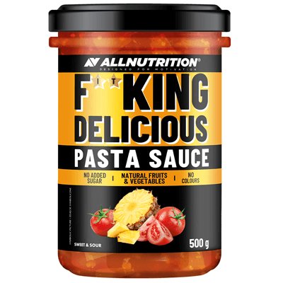 ALLNUTRITION FITKING DELICIOUS PASTA SAUCE SWEET & SOUR 500G Allnutrition
