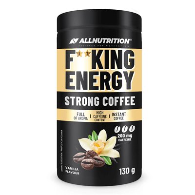 Allnutrition Fitking Energy Strong Coffee Wanilia 130G Allnutrition