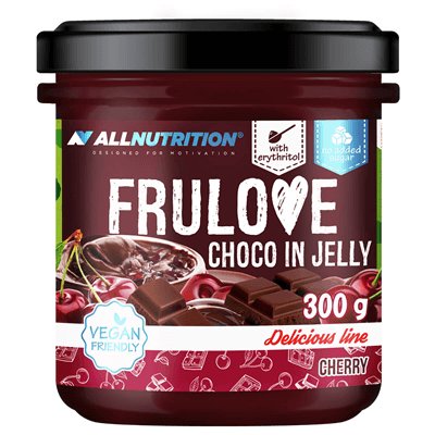 Allnutrition Frulove Choco In Jelly Cherry 300G Allnutrition