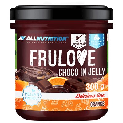ALLNUTRITION FRULOVE CHOCO IN JELLY ORANGE 300G Allnutrition