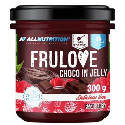 ALLNUTRITION FRULOVE CHOCO IN JELLY RASPBERRY 300G Allnutrition