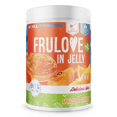 Allnutrition, frużelina Frulove morela i pomarańcza, 1 kg Allnutrition