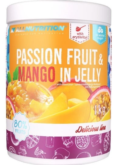 Allnutrition, frużelina marakuja i mango, 1 kg Allnutrition