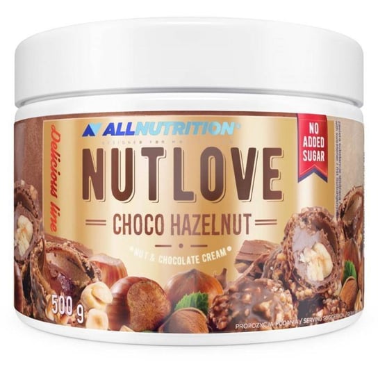 Allnutrition, krem czekoladowy z dodatkiem orzechów Nutlove, 500 g Allnutrition