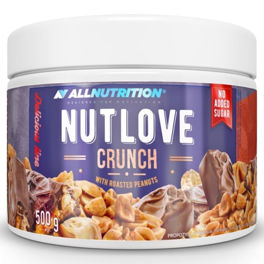 Allnutrition, krem mleczno-czekoladowy z prażonymi orzeszkami ziemnymi Nutlove, 500 g Allnutrition