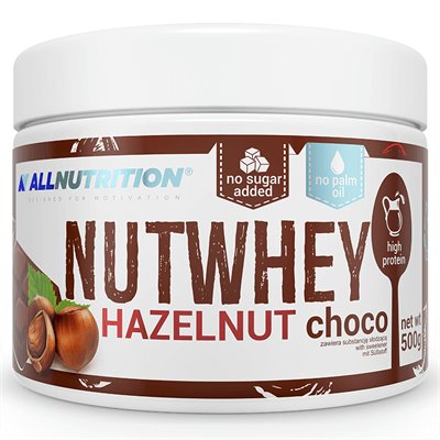 Allnutrition, krem orzechowy o smaku czekolady Nutwhey, 500 g Allnutrition
