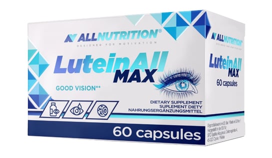 Allnutrition Luteinall Max, suplement diety, 60 kapsułek Allnutrition