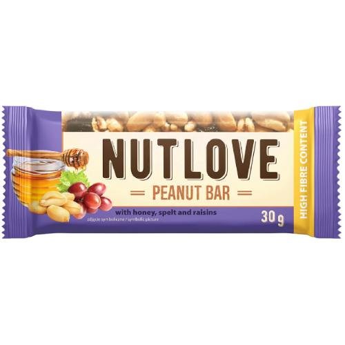 ALLNUTRITION Nutlove Peanut Bar Baton, 30g Allnutrition