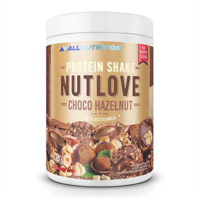 Allnutrition Nutlove Protein Shake Chocolate Hazelnut 630G Czekoladowy Z Orzeszkami Laskowymi Allnutrition