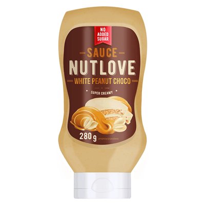 Allnutrition Nutlove Sauce White Peanut Choco 280G Allnutrition