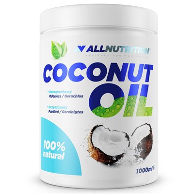 Allnutrition, olej kokosowy rafinowany, 1 l Allnutrition