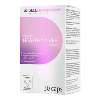 Allnutrition, Probiotic Healthy Liver Lab2pro, 30 Kaps. Allnutrition
