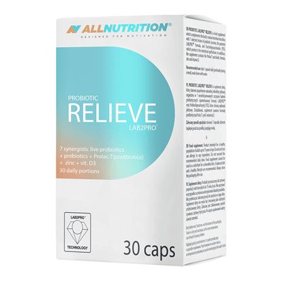 Allnutrition, Probiotic Relieve Lab2pro, 30 Kaps. Allnutrition