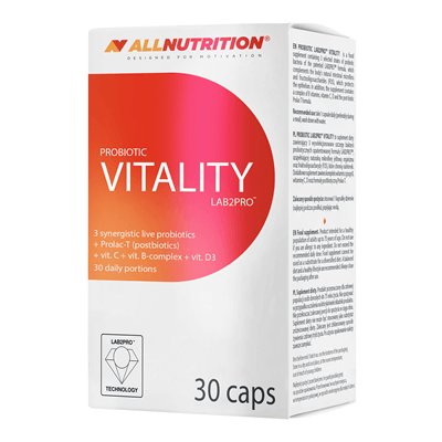 Allnutrition, Probiotic Vitality Lab2pro, 30 Kaps. Allnutrition