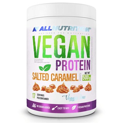 Allnutrition Vegan Protein 500g Solony Karmel Allnutrition