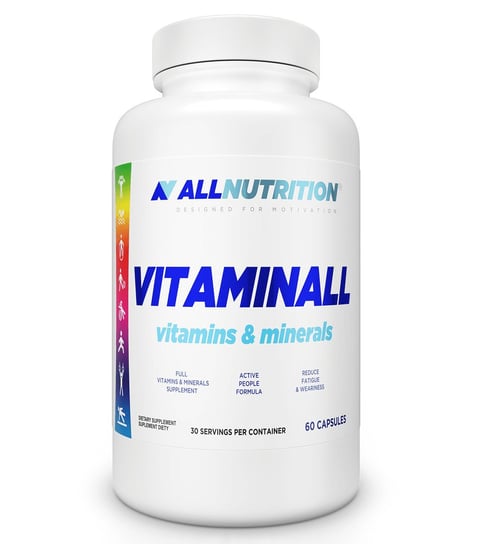 Allnutrition, Vitaminall Vitamins Mineral, suplement diety, 60 kapsułek Allnutrition