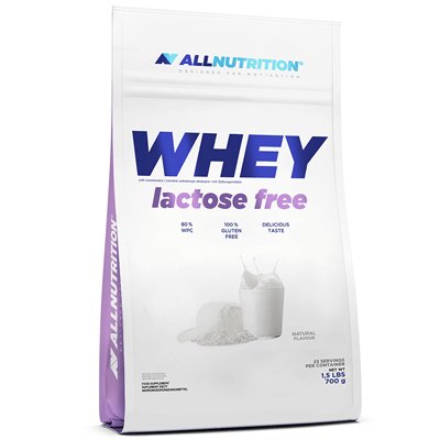 Allnutrition Whey Lactose Free Protein 700G Naturalny Allnutrition