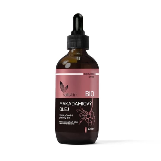 Allskin, Macadamia Oil Purity From Nature, olejek do ciała dla kobiet, 100 ml ALLSKIN
