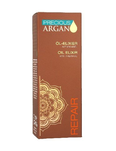 Allverne, Precious Argan Repair, eliksir olejkowy do włosów suchych i zniszczonych, 70 ml Allverne