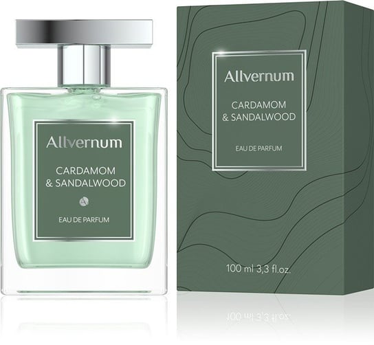 Allvernum, Cardamon & Sandalwood, woda perfumowana, 100 ml Allvernum
