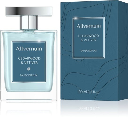 Allvernum, Cedarwood & Vetiver, woda perfumowana, 100 ml Allvernum