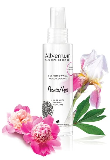 Allvernum, Nature's Essences, mgiełka do ciała perfumowana peonia-irys, 125 ml Allvernum