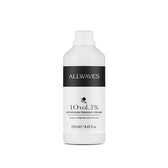 Allwaves Hydrogen Peroxide Cream Oksydant 3% 250ml Allwaves