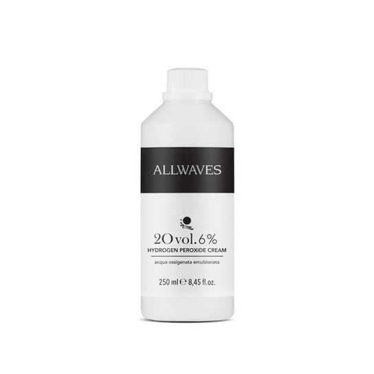 Allwaves Hydrogen Peroxide Cream Oksydant 6% 250ml Allwaves