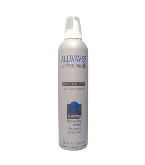 Allwaves, mocna pianka do włosów, 400 ml Allwaves